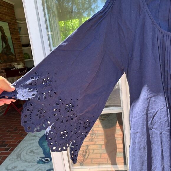 Hill House Linen Cora Midi Dress NWT - Picture 8 of 12